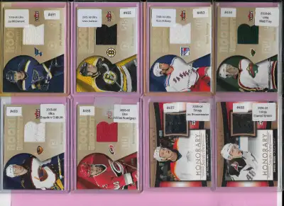 Hockey Cards: 80 Jersey Cards (Tanguay, Tkachuk, Lecavalier etc), View more
