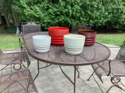 Vintage Indoor Ceramic Flower Pots - made in Italy, View more