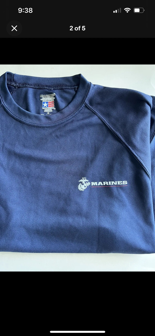 US Marines  Mens Size Small Military Army Shirt in Men's in Kingston - Image 2