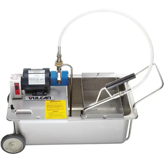 Vulcan MF-1 Portable Mobile Fryer Oil Filter- 110 LBS Capacity