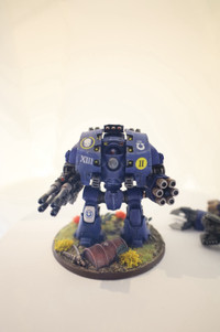 Warhammer 40k - Resin Leviathan Dreadnought WELL PAINTED