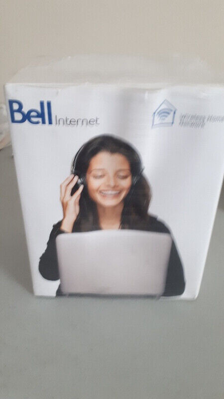 NEW Bell wireless home network Internet kit with modem, cables in Networking in Chatham-Kent