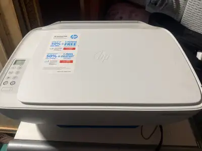 HP DeskJet printer, View more