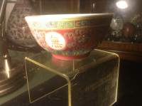 Antique Chinese Famille Rose Porcelain Bowl