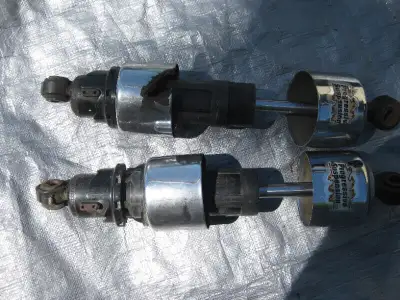 BMW Motorcycle Airhead Rear Shock Set - $35.00 obo In Fair to Good condition. Some damage to one as...