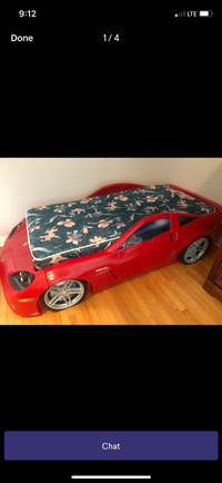 Corvette Z06 toddler bed