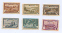 CANADA - 1946 PEACE - COMPLETE SET OF 6X - MNH - CAN268-273