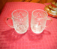 Set of *2* ~ CRYSTAL MUGS ~ One Price (4 Sets Available)