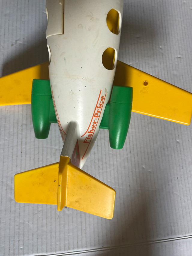 Vintage Fisher Price Little People 1980 Jet Plane  in Toys & Games in Mississauga / Peel Region - Image 3