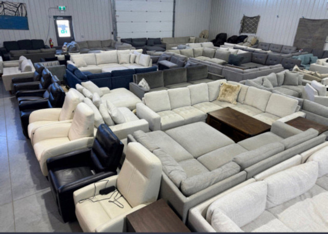 Brand New! Dusty Blue Velvet Sofa in Couches & Futons in Winnipeg - Image 4