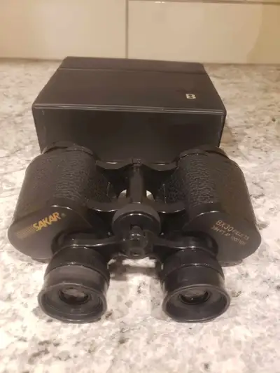 Sakar binoculars 8 X 3 Field 7.5” 394 Ft. 1000 Yds., View more