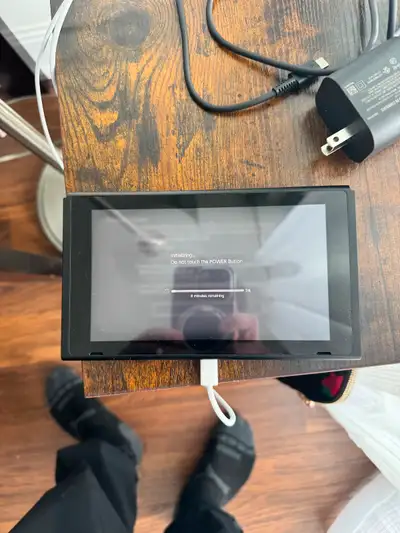 Comes with dock, one controller and hdmi cable as well as a brand new ac adapter. Pick up. Yonge Egl...