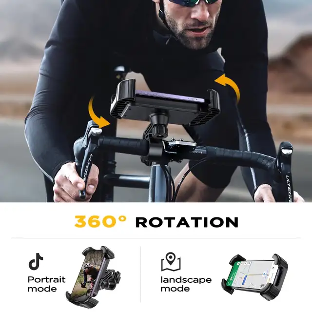 Miracase Phone Holder for Bike - Adjustable Shockproof in Road in Markham / York Region - Image 5