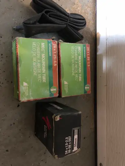 Chambre à air de vélo de montagne 26x1.25-1.5 &  24x1.5-2.3, View more