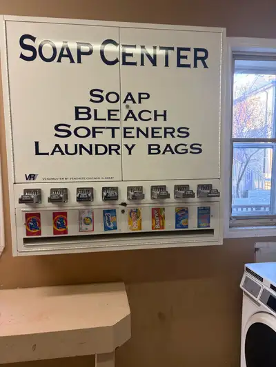 8 slot Soap vending machine