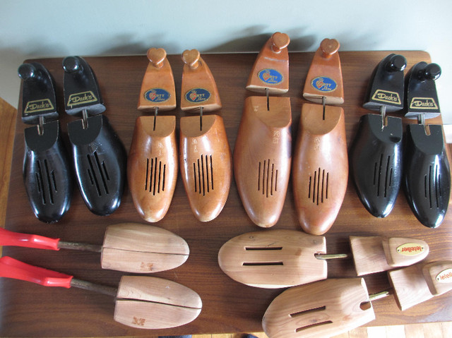 Vintage Branded Shoe Trees Stretchers - Dacks, Hartt, Bally in Arts & Collectibles in New Glasgow