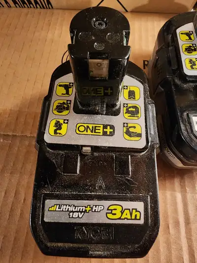 RYOBI 18V ONE+ HIGH PERFORMANCE Lithium-Ion 3.0 Ah Battery, View more