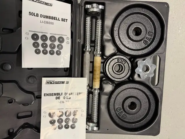 Energetics 50lb Dumbbell Set64840231798403123