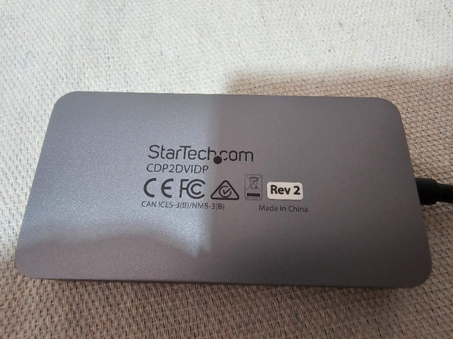 StarTech.com USB 3.1 Type-C to Dual Link DVI-I Adapter in Cables & Connectors in Mississauga / Peel Region - Image 2