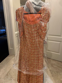 Never worn (medium sized) Three-piece Sari 