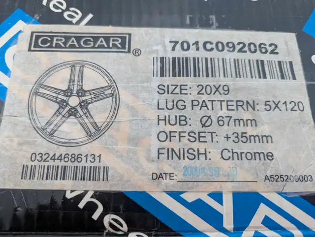 new chrome rims in Tires & Rims in Oshawa / Durham Region - Image 7
