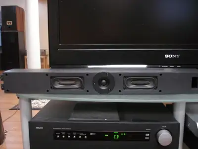 Hi-Fi Cisco center channel slim speaker, View more