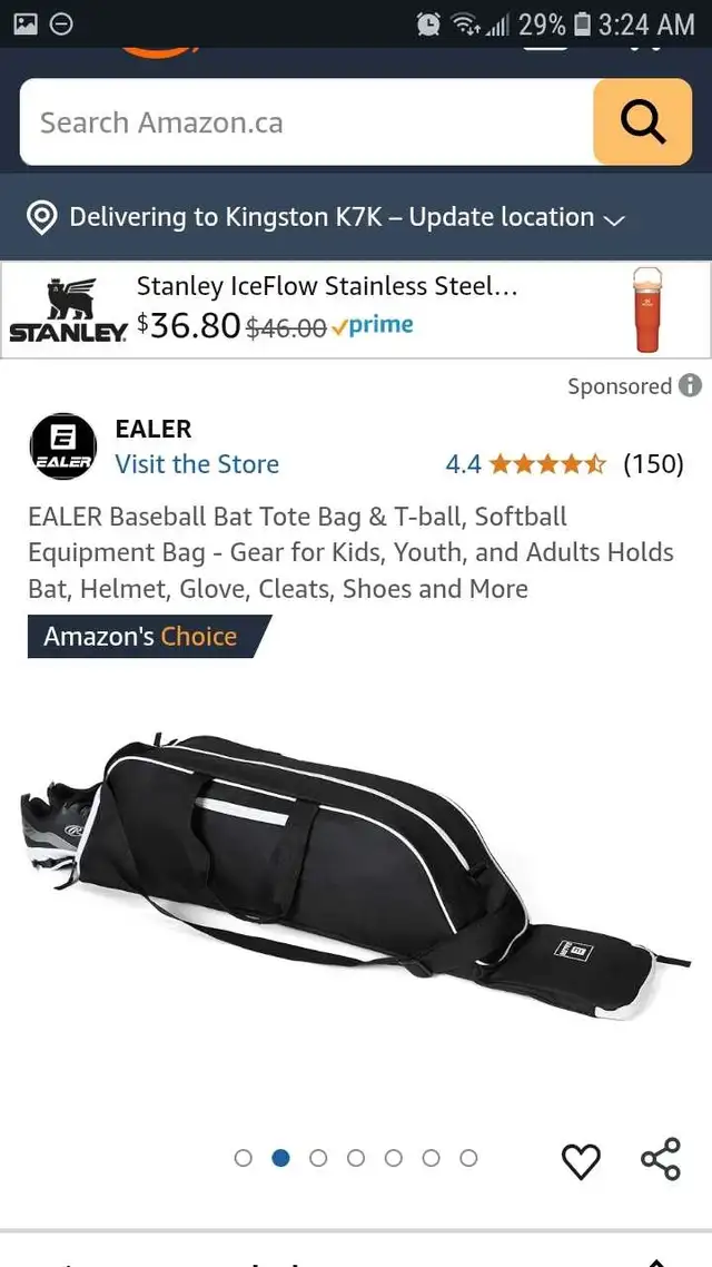 softball baseball tote bag in Baseball & Softball in Kingston - Image 10