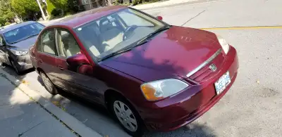 Honda Civic 2003. Selling it As it is. In working condition. Will sell fast.