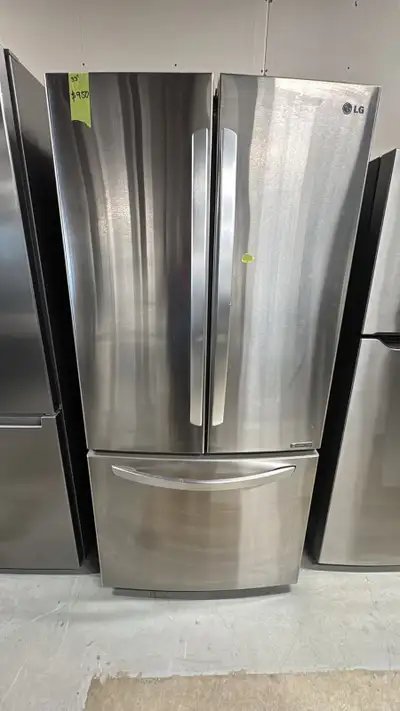 stainless fridge french door LG 33 6 months warranty, View more