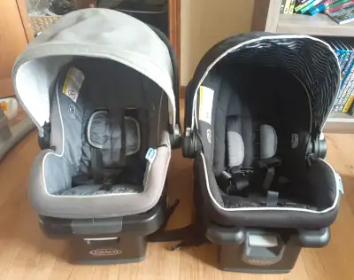 2 Infant Carseats., View more