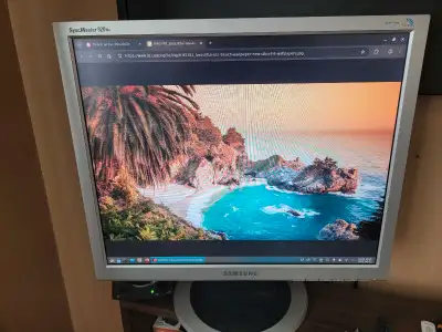 Moniteur Samsung vga 19 pouces. Fonctionne parfaitement Samsung 19 inch Vga Monitor. Working perfect...