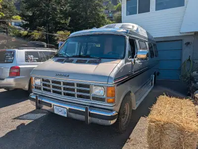1989 dodge b250 campervan with fuel injection not a carb so it actually starts when you want it to w...