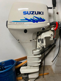 1998 Suzuki 15hp Four Stroke Outboard Motor