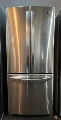 LG stainless 30” fridge - delivery possible 