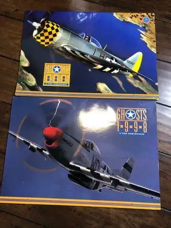 1995 and 1998 Ghosts A Time Remembered Calendar Military Vintage, View more