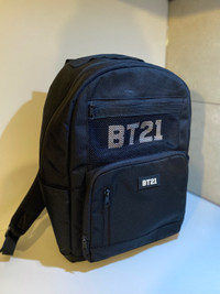 BT21 Mesh Backpack - Black