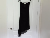 Black strapless dress   Size Medium