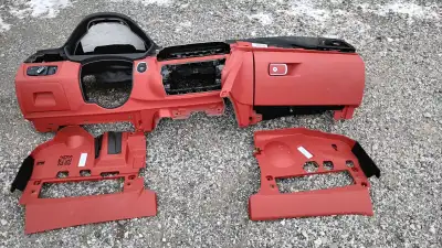 AS SHOWN IN PICTURES COMPLETE RED DASH WITH AIRBAGS BMW 320I 328I 330I 340I BMW 428I 430I 435I 440I...