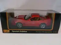 Maisto 1/18 Scale: Ferrari 550 Maranello (1996) Die Cast . NEW!!