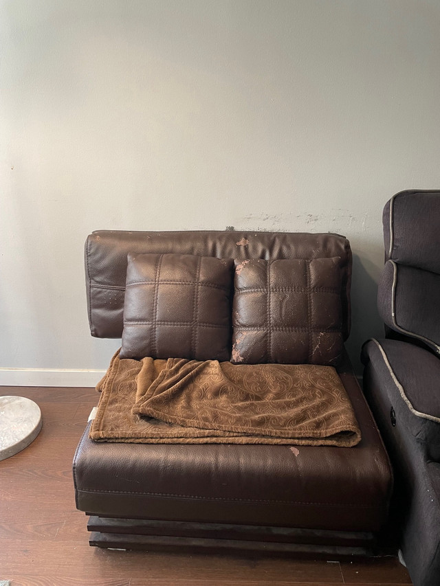 Leather Futton in Couches & Futons in London