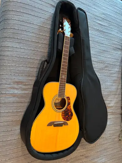 Alvarez MF60OM Masterclass Acoustic Guitar, View more