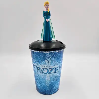 Disney Frozen Movie Collectors Cup With Elsa figurine 2013 Read, View more
