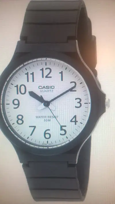 Casio Men's 'Easy to Read' Quartz Black Casual Watch (Model: MW2, View more