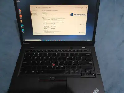 Lenovo ThinkPad X1 Carbon, Intel i7, 8GB, 256GB, 14'Laptop, View more