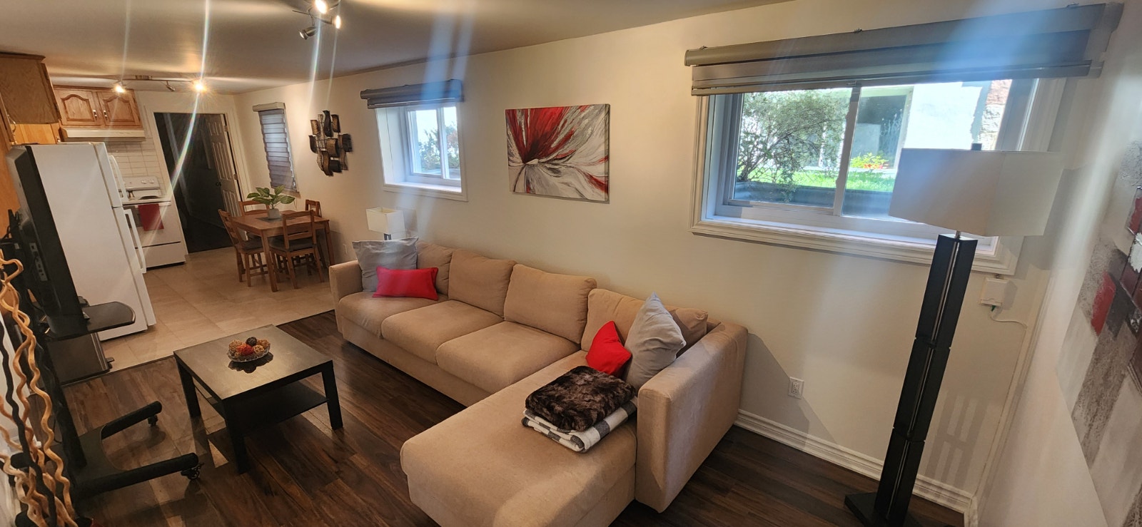 ROSEMONT – Dispo MAINTENANT – TOUT CECI MEUBLÉ- Neuf 3 1/2 — photo 2