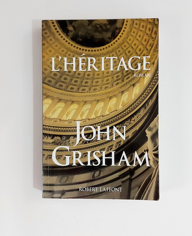 Roman - John Grisham - L'Héritage - Grand format dans Ouvrages de fiction  à Granby