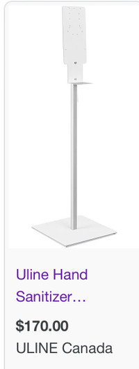 Hand sanitizer stand (stainless steel) x2
