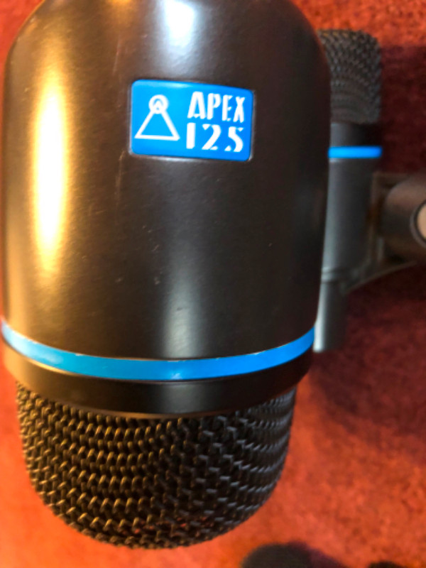 Apex Drum Mic Kit in Pro Audio & Recording Equipment in Peterborough - Image 2