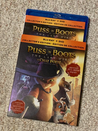 Brand New Puss in Boots Blu-ray/DVD