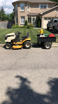 Lawn mowing and trimming